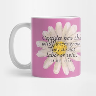 Inspirational bible verse 12 27 Mug